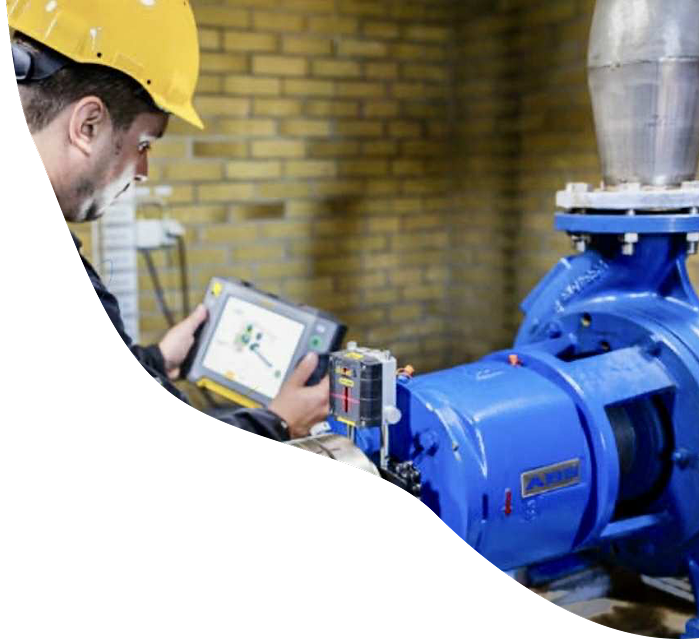 mechanical engineer working